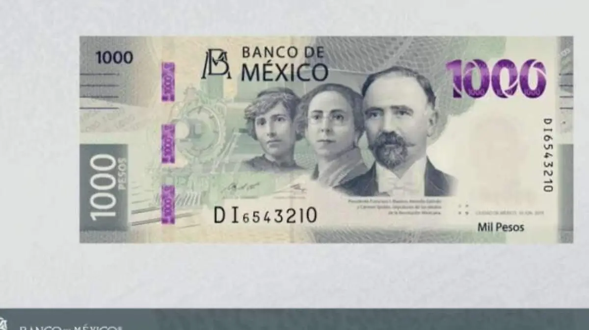 billete mil pesos